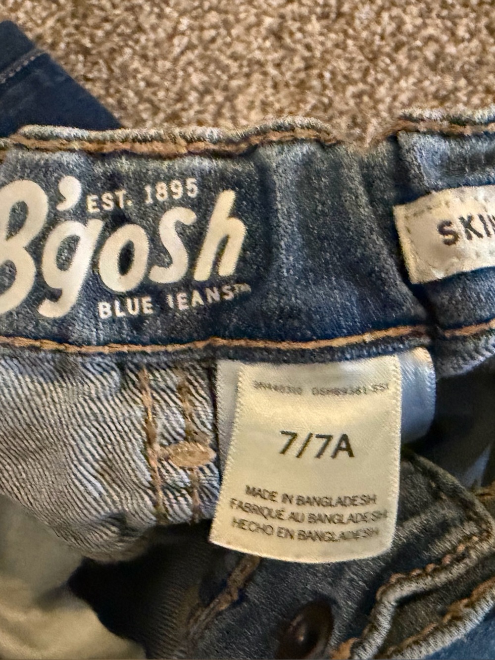Girl’s Blue Denim Jean Lot - Picture 7 of 8
